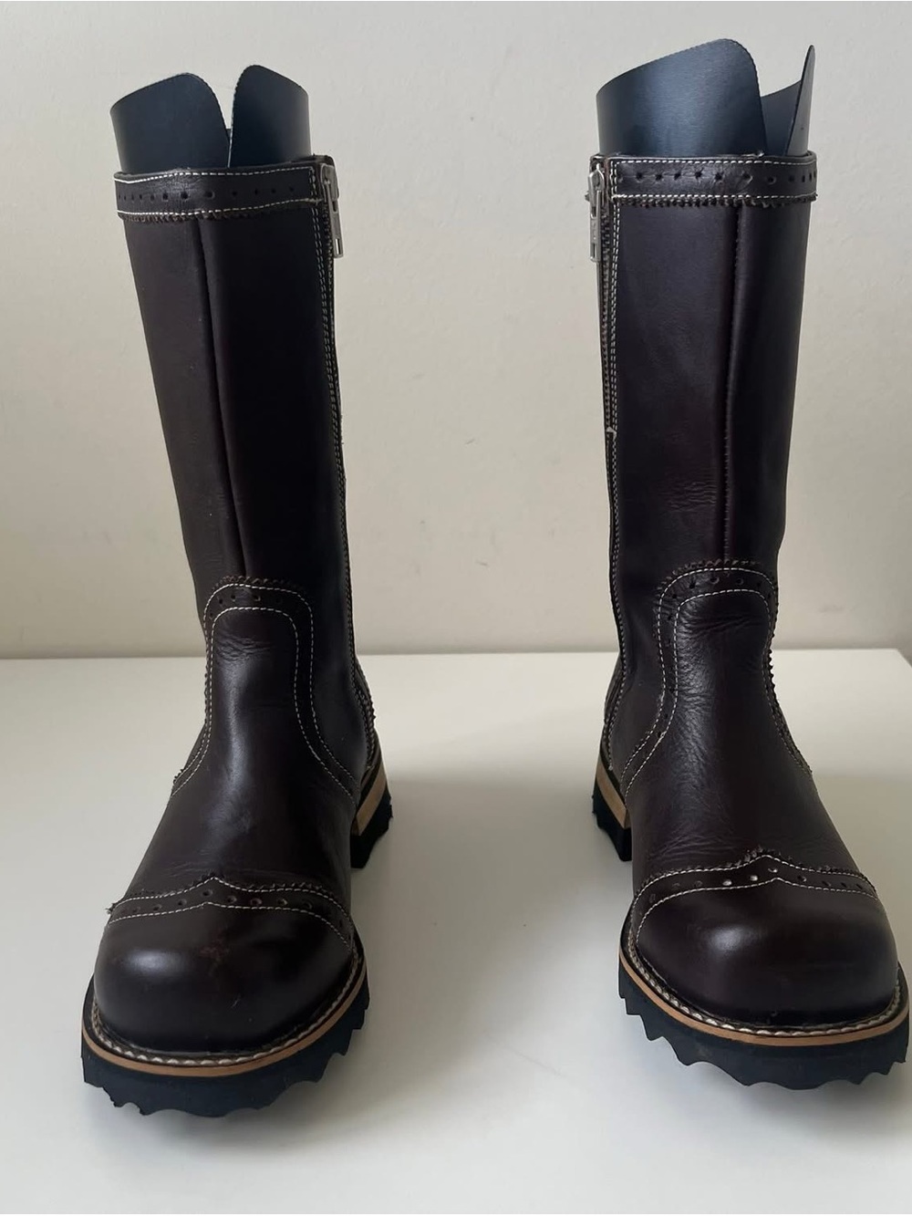 John Fluevog F SHOE: TIFF BROGUE Boots Size 6
